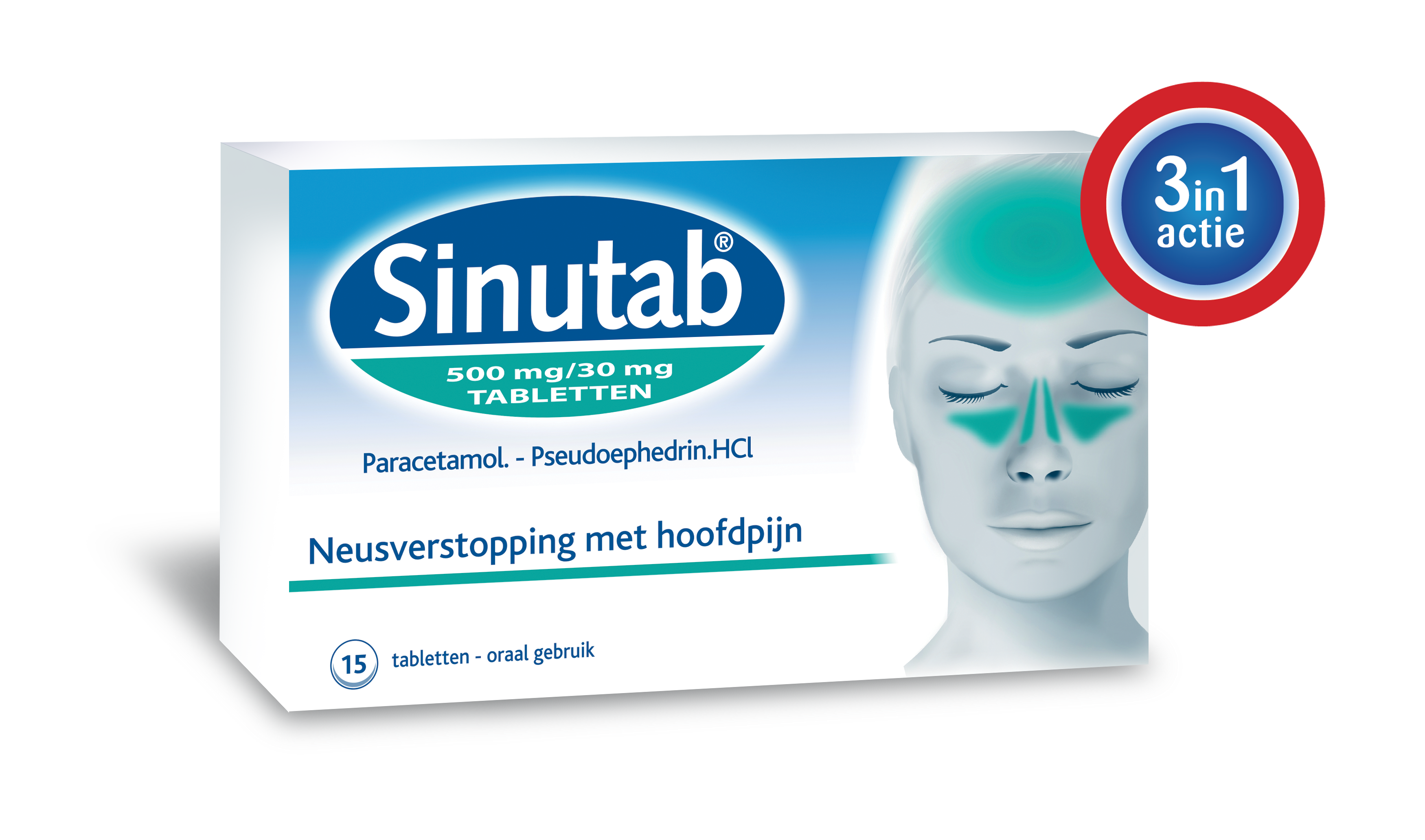 SINUTAB® 500/30 tabletten